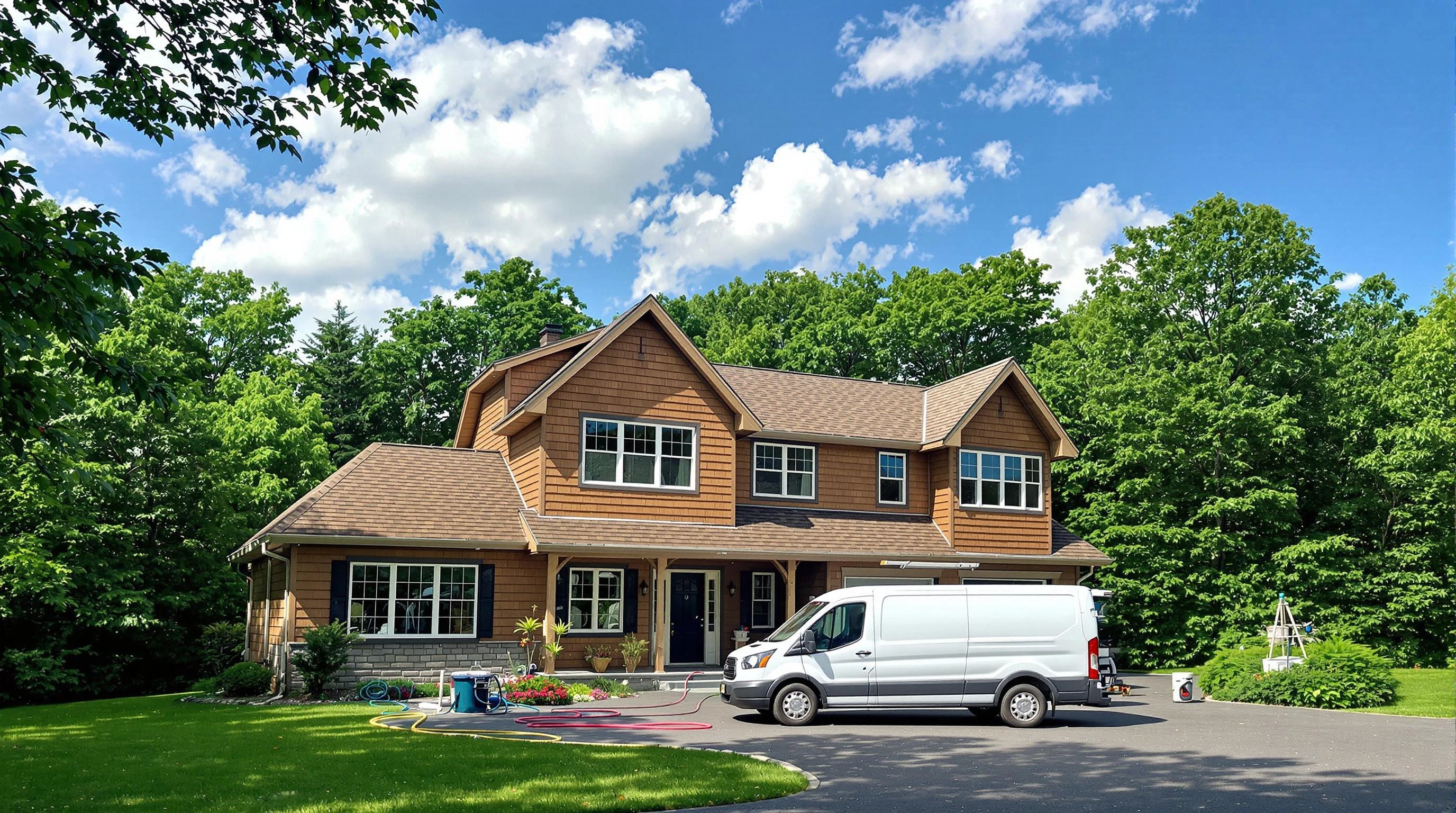 Burlington Air Duct Cleaning air duct cleaning crew working in Arlington, MA