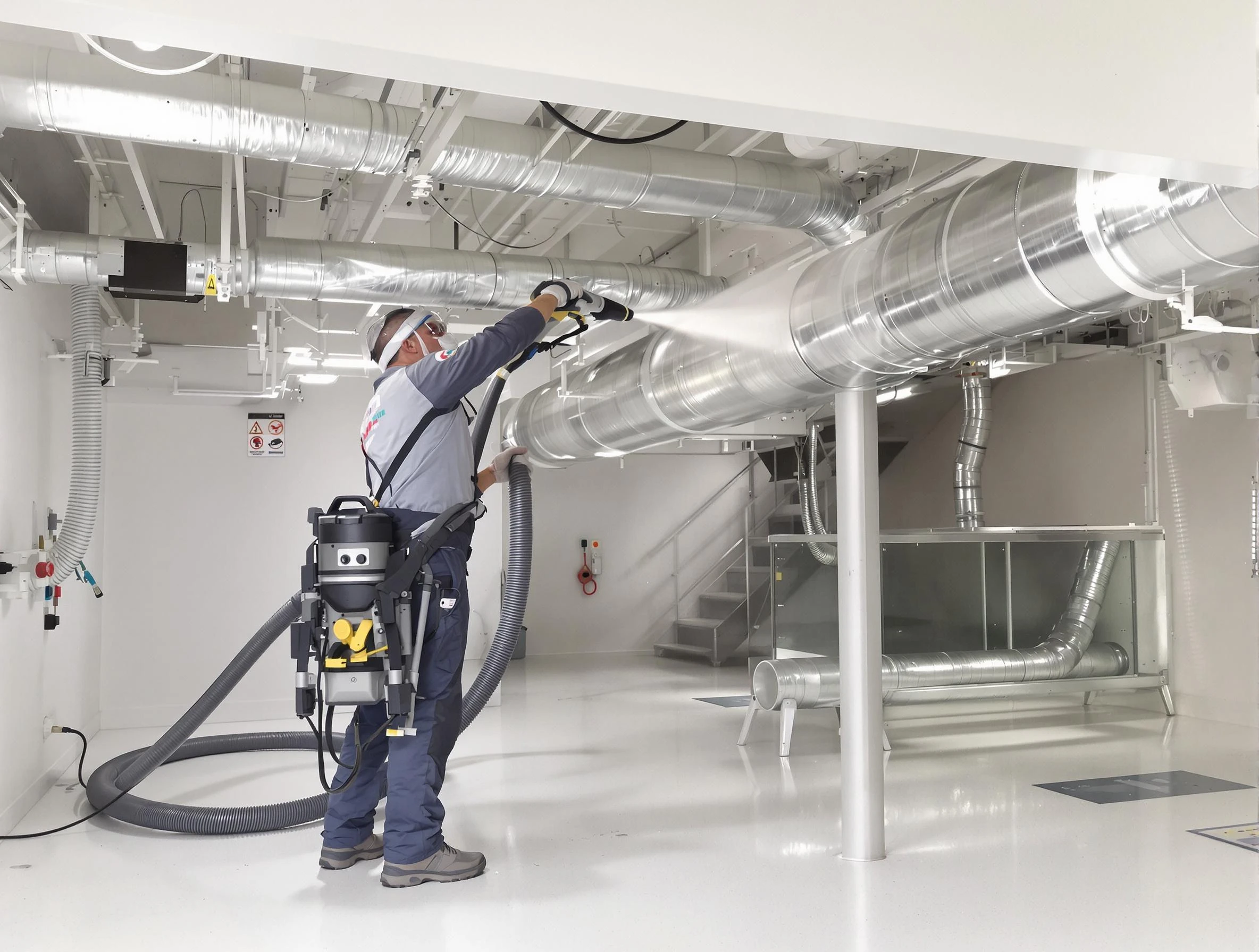 Professional central duct cleaning by Burlington Air Duct Cleaning in Burlington