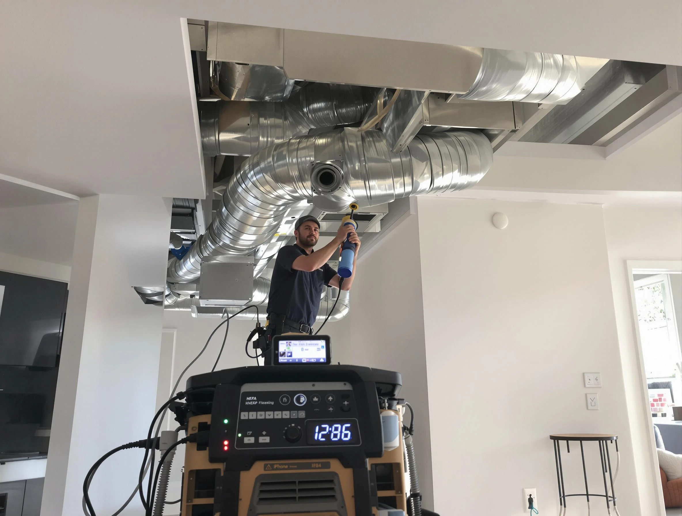Advanced pure air duct cleaning by Burlington Air Duct Cleaning in Burlington